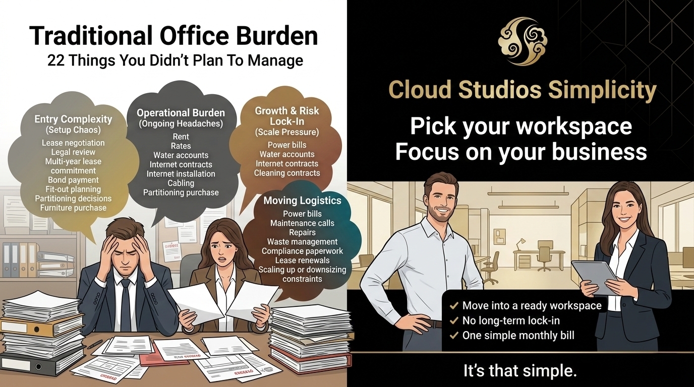 Private office suites at Cloud Studios in Epsom, Auckland